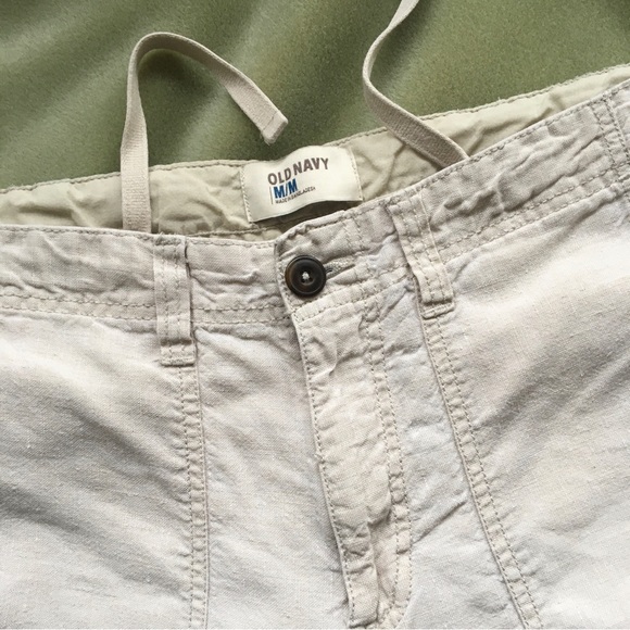 100% Linen Pants Old Navy (Soft Khaki) - Picture 5 of 12